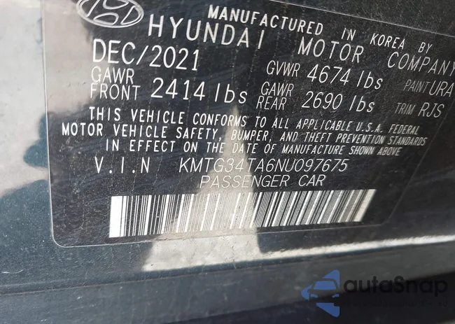 KMTG34TA6NU097675: 44128107