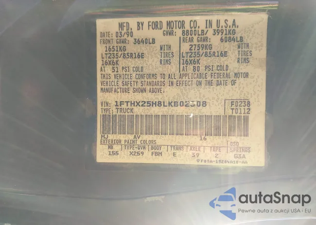 1FTHX25H8LKB02308: 44128304