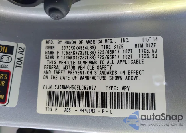 5J6RM4H50EL052697: 44128323
