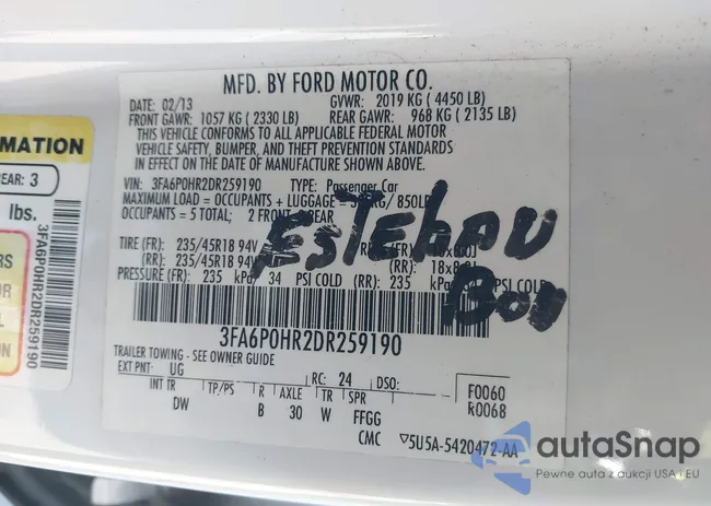 3FA6P0HR2DR259190: 44129523