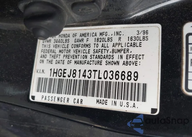 1HGEJ8143TL036689: 44129735
