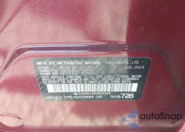 ML32AUHJ2RH003249: 44129990