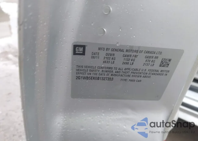 2G1WB5EK6B1327353: 44129411