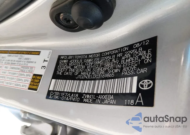 JTDZN3EU2C3169865: 44130617