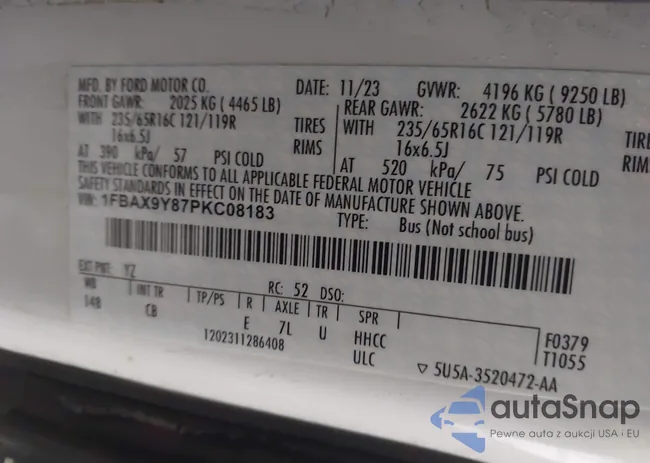 1FBAX9Y87PKC08183: 44130808