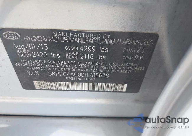 5NPEC4AC0DH788638: 44130917