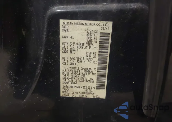 1N6ED0EB9MN702019: 44130949