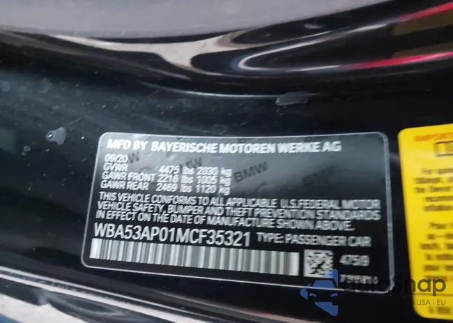 WBA53AP01MCF35321: 44130994