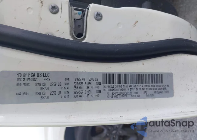 3C4PDCGB6JT522101: 44131072