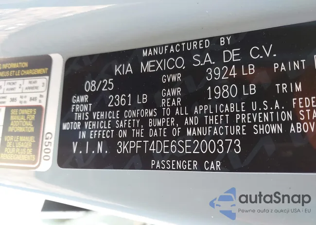 3KPFT4DE6SE200373: 44131552