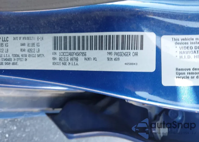 1C3CCCAB2FN507956: 44131567