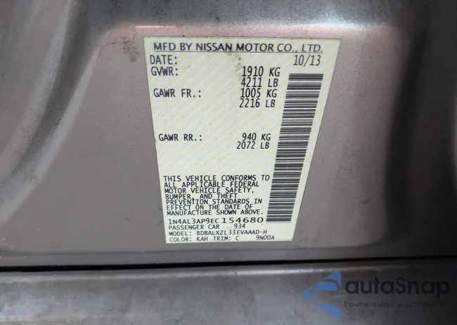 1N4AL3AP9EC154680: 44131575