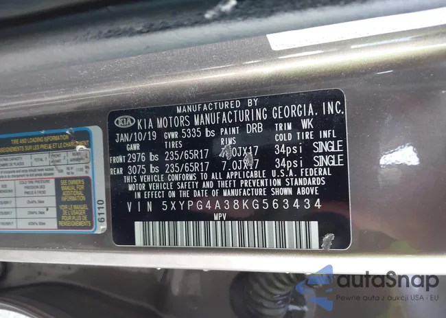 5XYPG4A38KG563434: 44131744