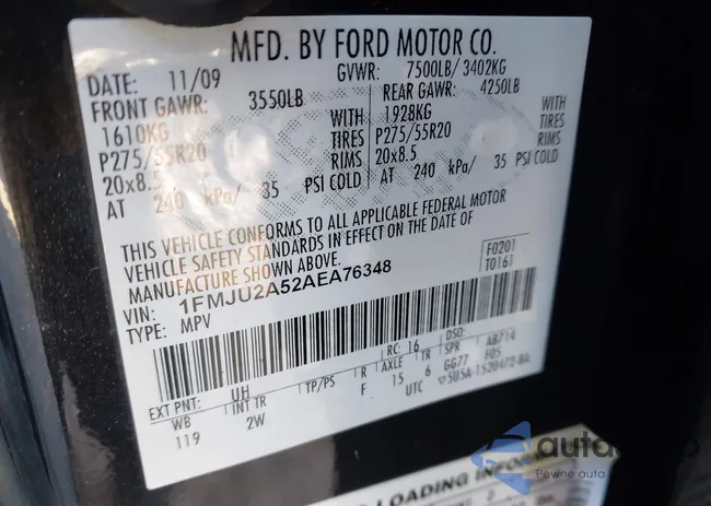 1FMJU2A52AEA76348: 44131762