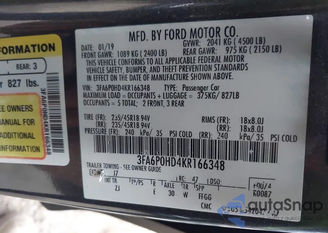 3FA6P0HD4KR166348: 44132035