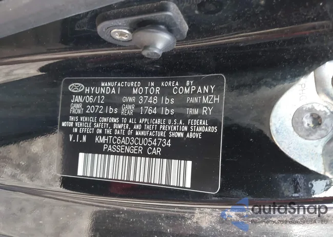 KMHTC6AD3CU054734: 44131142