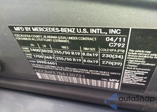 4JGCB6FE7BA130721: 44131188