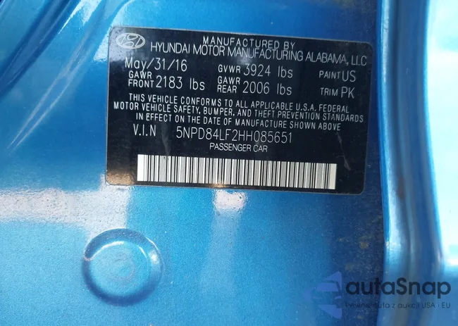 5NPD84LF2HH085651: 44132781