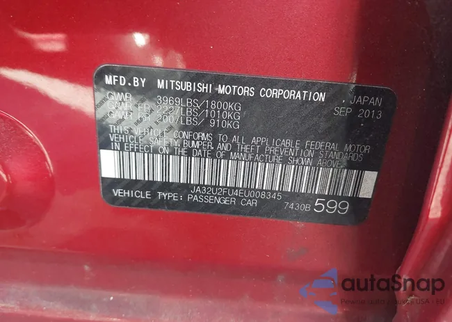 JA32U2FU4EU008345: 44132811