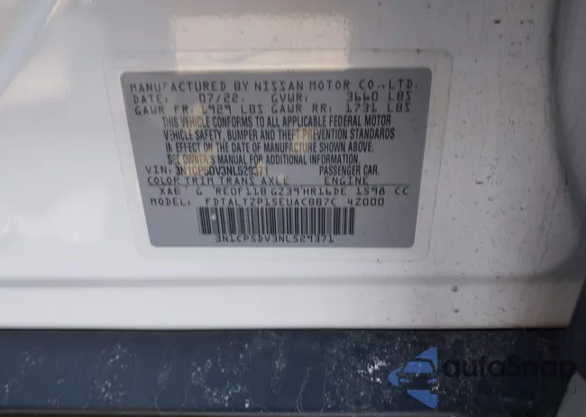 3N1CP5DV3NL529371: 44132961