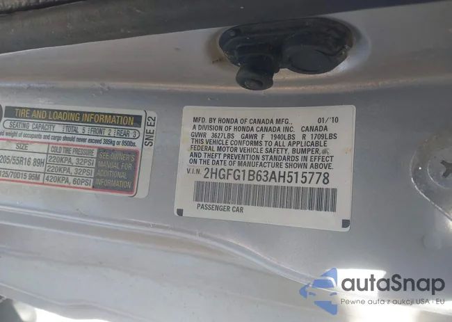 2HGFG1B63AH515778: 44132353