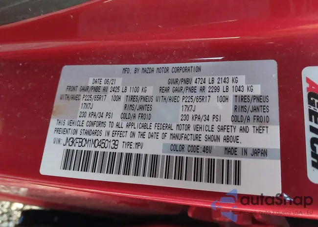 JM3KFBCM1M0450139: 44132357