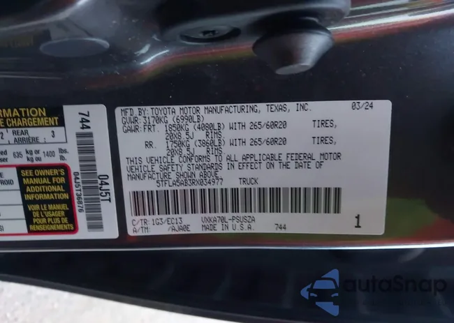 5TFLA5AB3RX034977: 44132370