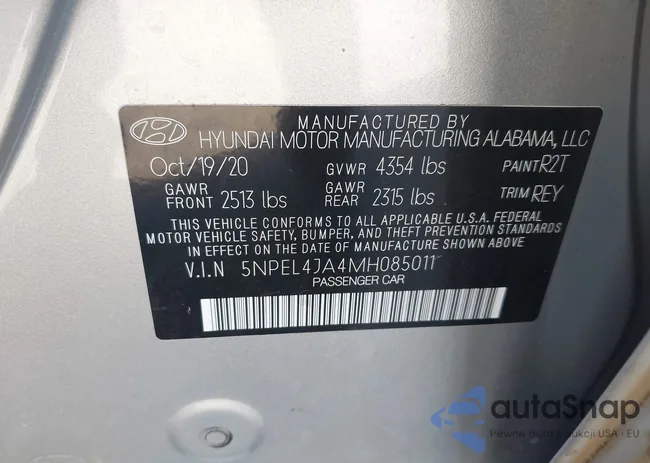 5NPEL4JA4MH085011: 44133507