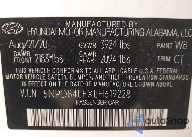 5NPD84LFXLH619228: 44133716