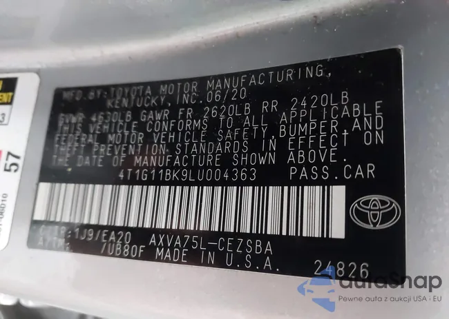 4T1G11BK9LU004363: 44133766