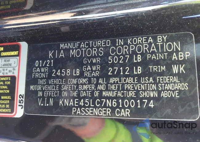 KNAE45LC7N6100174: 44133854