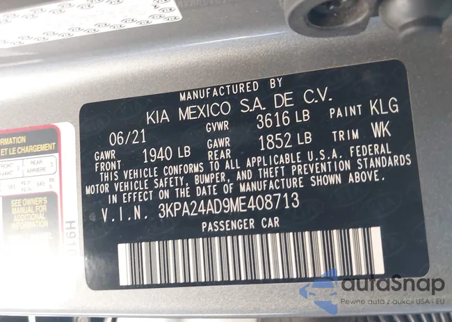 3KPA24AD9ME408713: 44133918