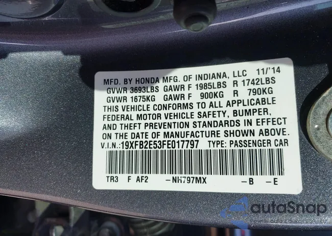 19XFB2E53FE017797: 44133965