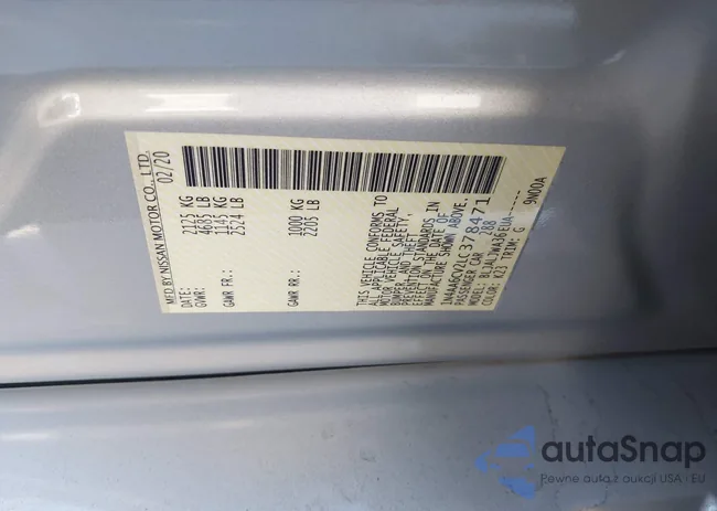 1N4AA6CV2LC378471: 44133990