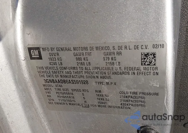 3GNBAADB6AS591928: 44133992