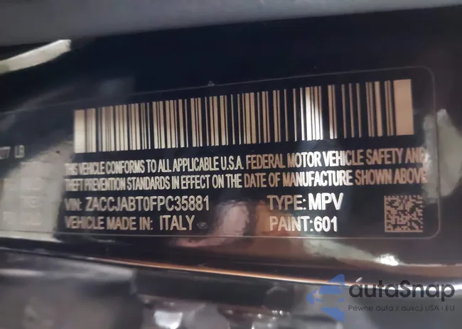 ZACCJABT0FPC35881: 44134014