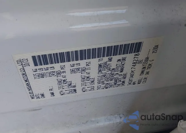 5N1BT3AB5PC748278: 44134034