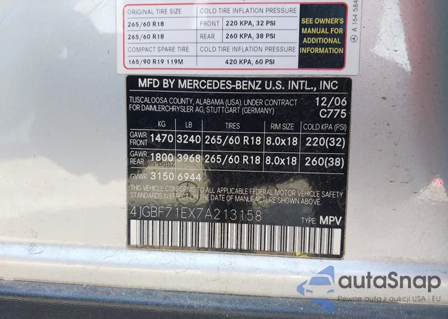 4JGBF71EX7A213158: 44134514