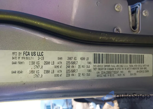 3C4NJDBB5KT735247: 44134832