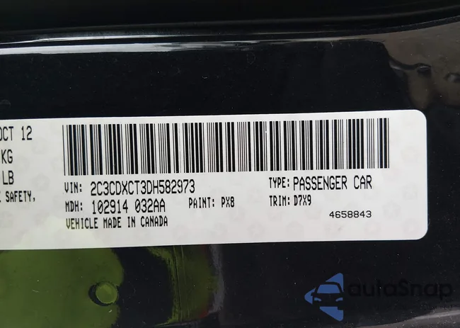 2C3CDXCT3DH582973: 44134882