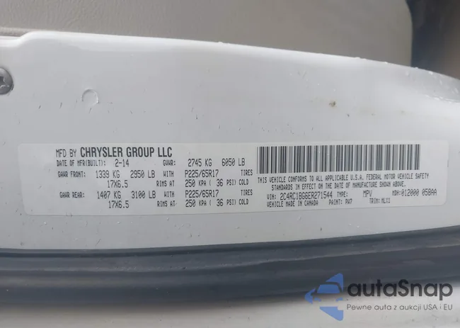 2C4RC1BG6ER271544: 44134920