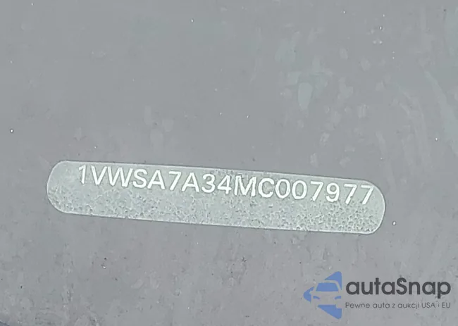 1VWSA7A34MC007977: 44134951