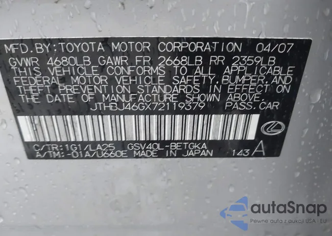 JTHBJ46GX72119379: 44134088