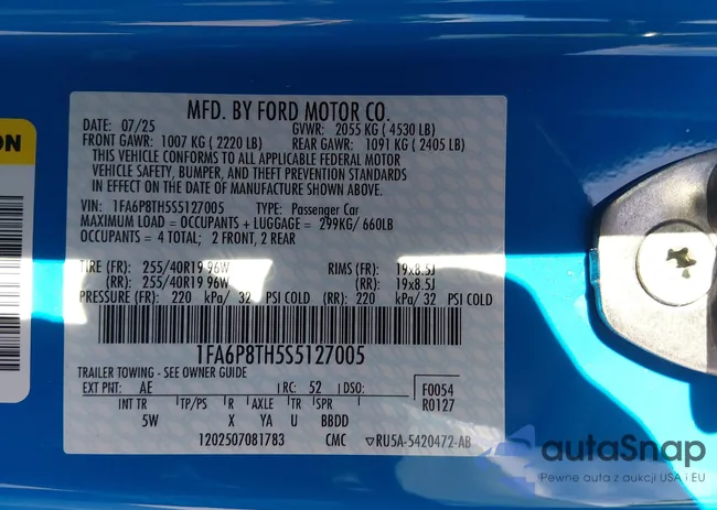 1FA6P8TH5S5127005: 44134138