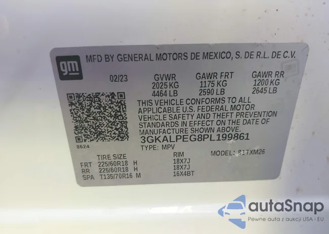 3GKALPEG8PL199861: 44134139