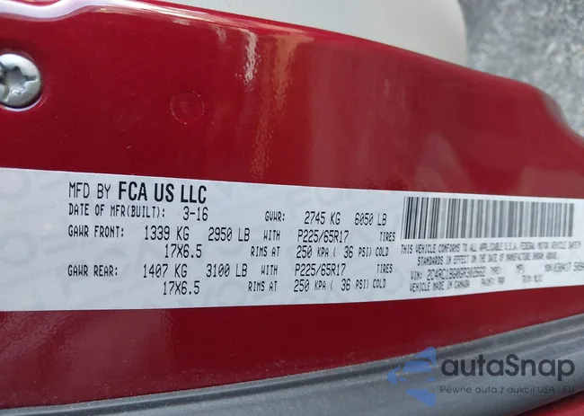 2C4RC1BG0GR302662: 44134204