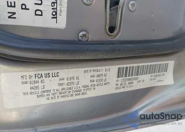 1C3CDFBB0GD538367: 44134209