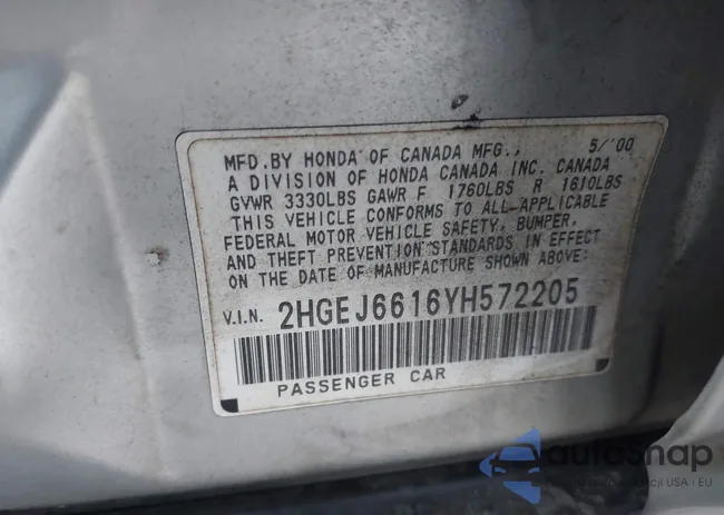 2HGEJ6616YH572205: 44134364
