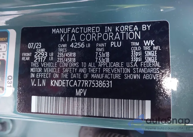 KNDETCA77R7538631: 44134376