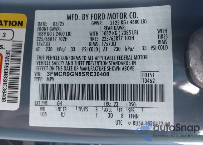 3FMCR9GN8SRE36408: 44135541